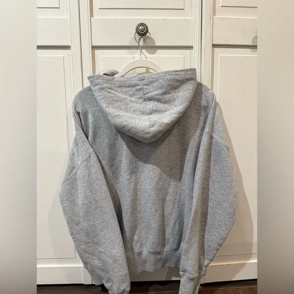 PacSun Gray Hoodie with Green Chest Logo - Picture 4 of 4